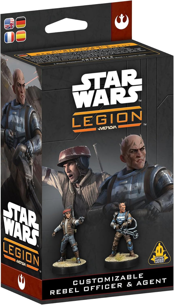 Star Wars: Legion: Customizable Rebel Officer & Agent