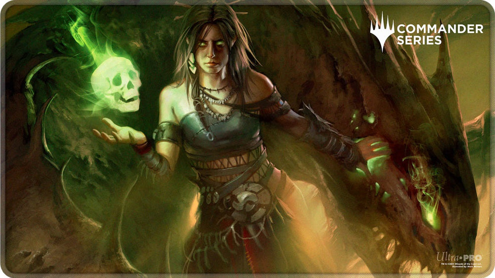 UP PLAYMAT MTG COMMANDER SERIES FAN VOTE 2 MEREN STITCHED