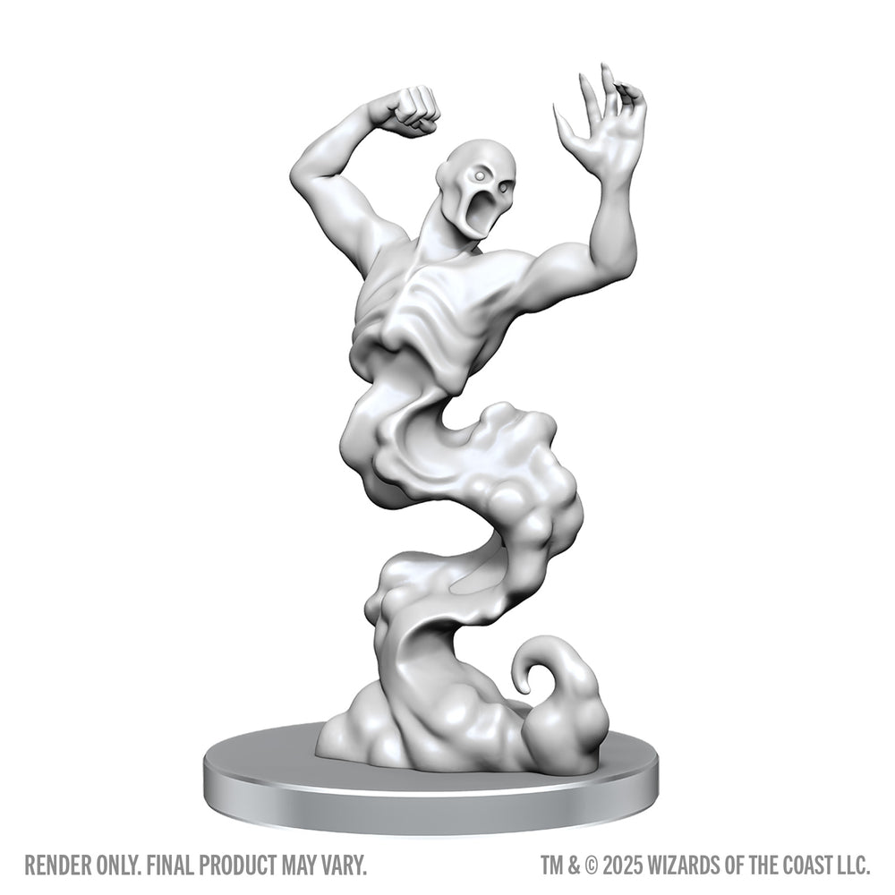 DND UNPAINTED MINIS WV28 CLASSIC WIGHT & CLASSIC WRAITH