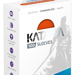 UG SLEEVES KATANA ORANGE 100CT