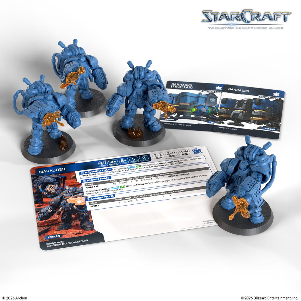 STARCRAFT TERRAN MARAUDER STARCRAFT [2026-05-30]