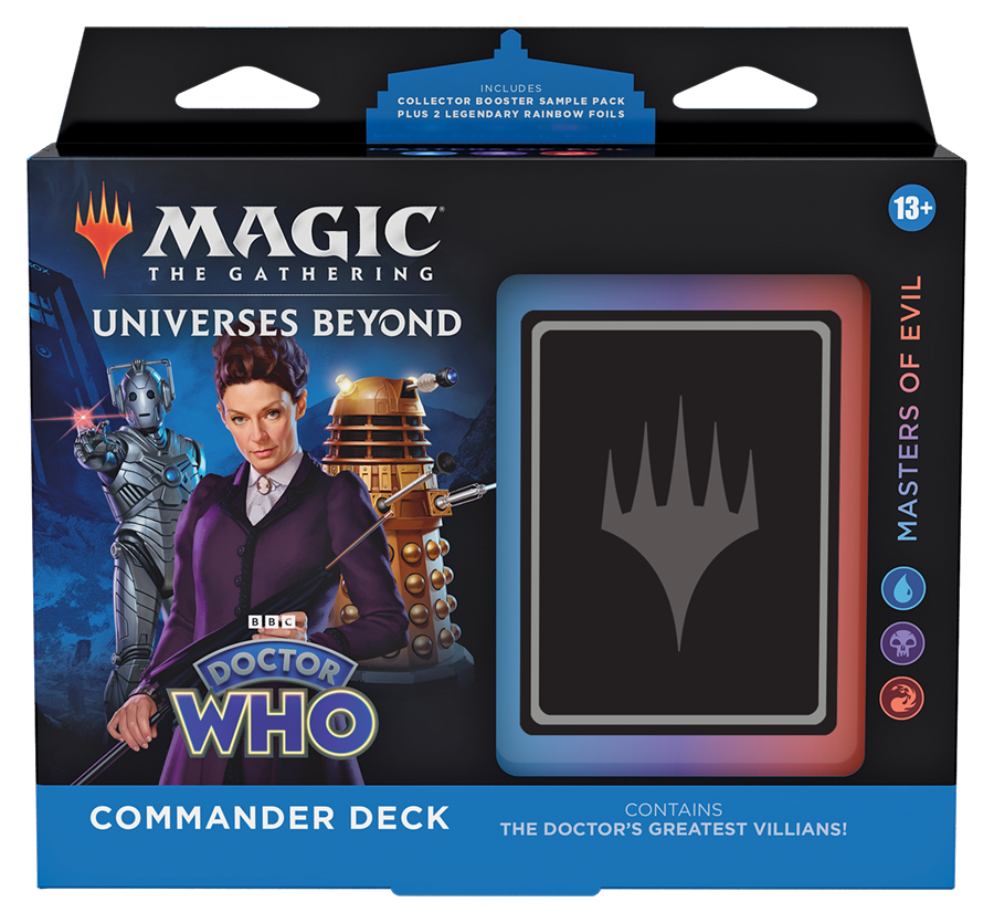 MTG Dr Who Commander Decks Masters of Evil