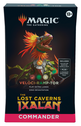 MTG Lost Caverns of Ixalan Commander Deck Veloci-Ramp-Tor