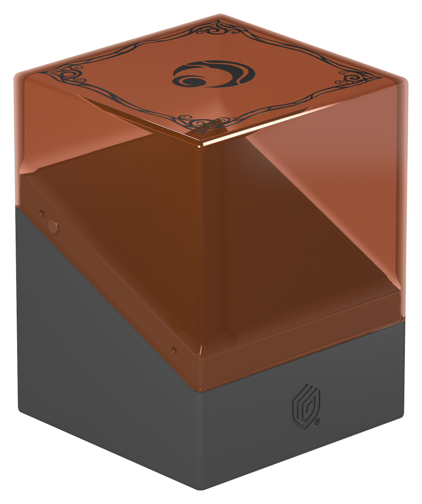 UG DECK CASE BOULDER 100+ MTG LORWYN ECLIPSED - RED/BLACK