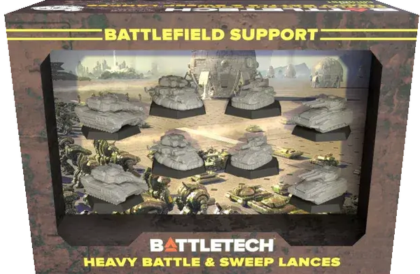 BATTLETECH HEAVY BATTLE & SWEEP LANCES