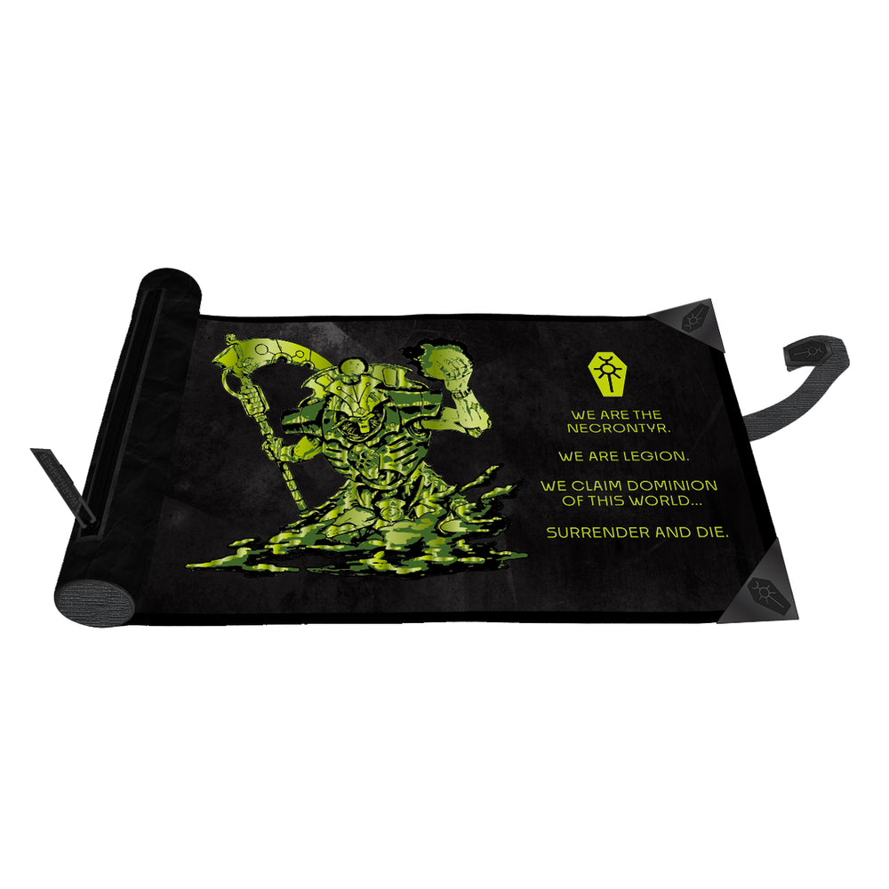 UP Warhammer 40K Codex Aligned NECRON Dice Scroll