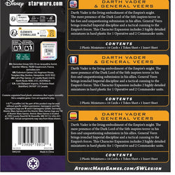 Star Wars: Legion: Darth Vader & General Veers