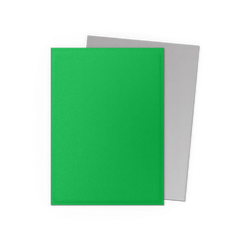 DRAGON SHIELD SLEEVES DUAL MATTE APPLE GREEN AND SILVER 100CT