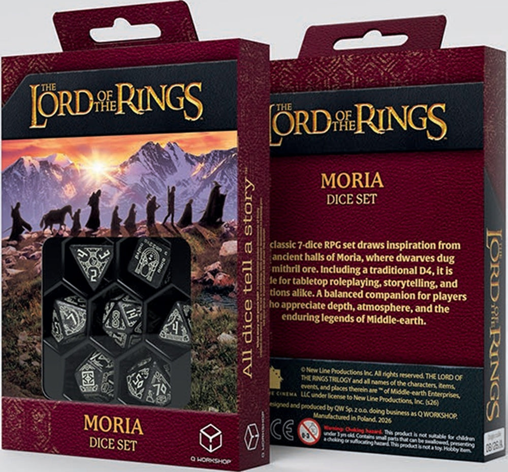 LORD OF THE RINGS MORIA DICE SET  [2026-07-22]