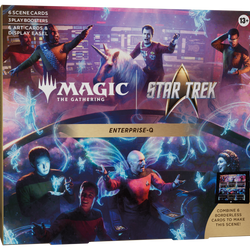 MTG STAR TREK SCENE BOX Enterprise-Q