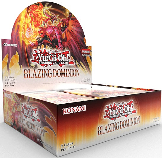 YGO BLAZING DOMINION BOOSTER BOX