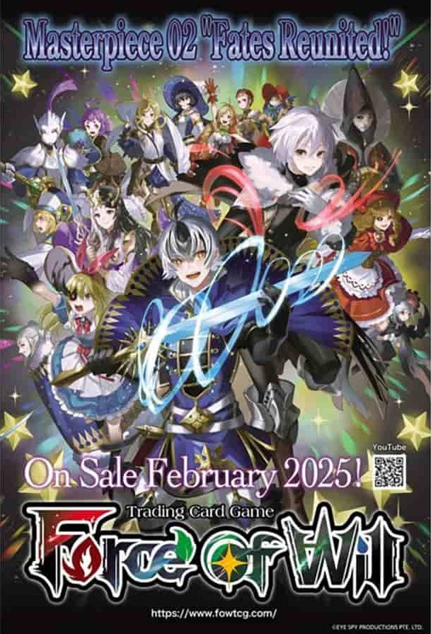 FOW MASTERPIECE 02 FATES REUNITED EXTRA BOOSTER