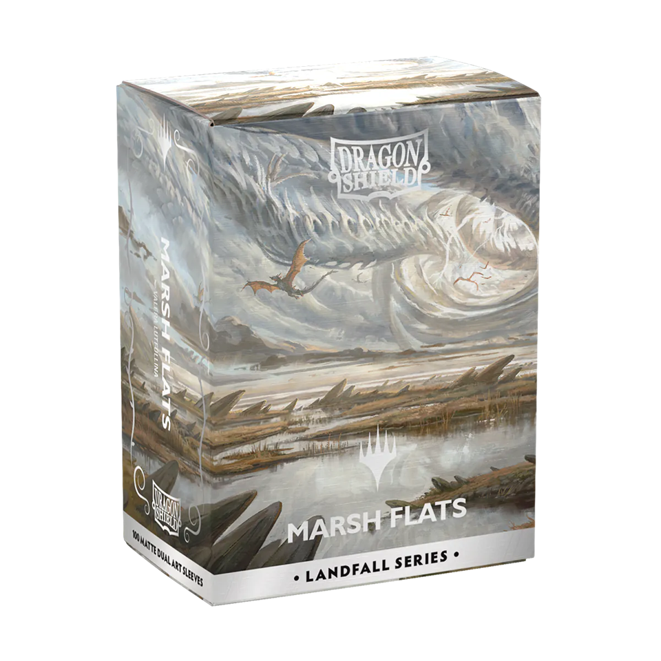 DRAGON SHIELD MAGIC THE GATHERING LANDFALL SERIES MARSH FLATS