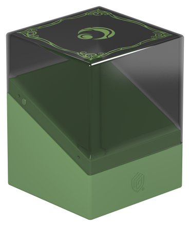 UG DECK CASE BOULDER 100+ MTG LORWYN ECLIPSED - BLACK/GREEN