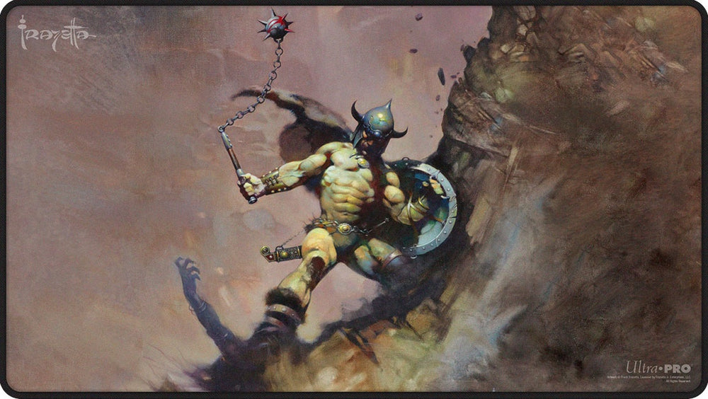 UP PLAYMAT FRANK FRAZETTA WARRIOR WITH BALL AND CHAIN