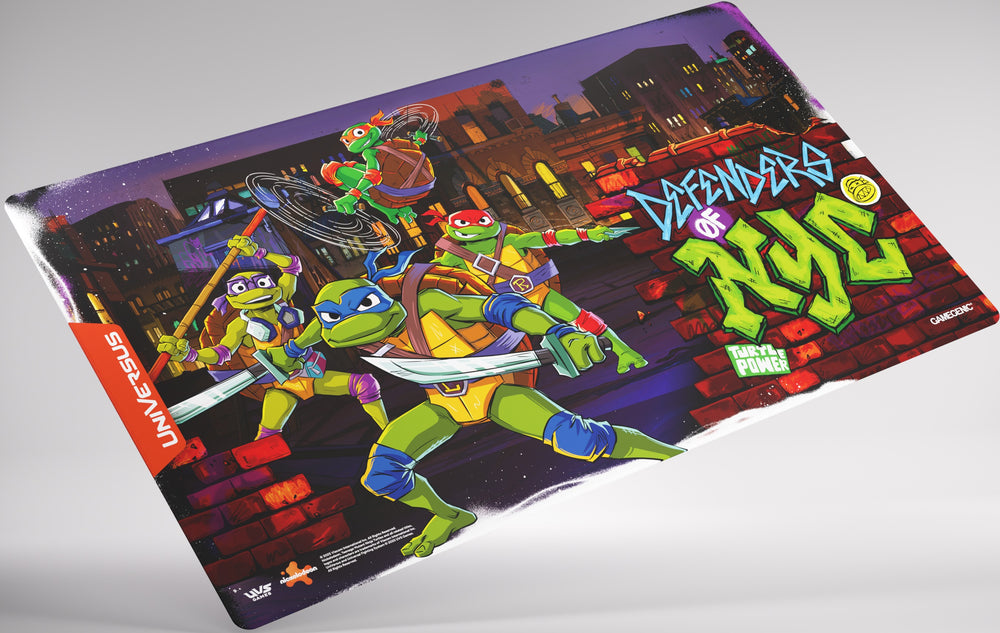 TEENAGE MUTANT NINJA TURTLES PLAYMAT DEFENDERS OF NYC
