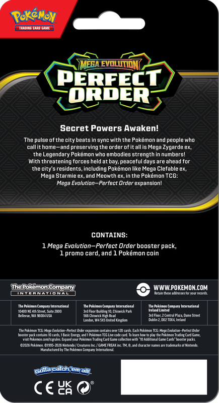 PKMN Perfect Order Checklane Blister