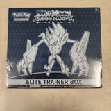 Burning Shadows ETB (Light Box Wear)