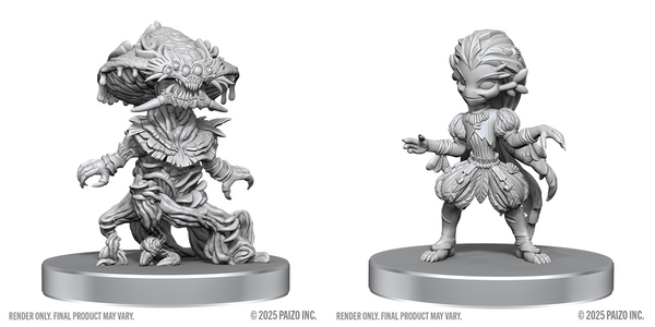 PF UNPAINTED MINIS WV28 FUNGUS LESHY AND SEAWEED LESHY