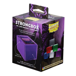 DRAGON SHIELD STRONGBOX CLEAR PURPLE