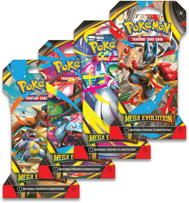 Pokemon ME01 Mega Evolution Blister Pack