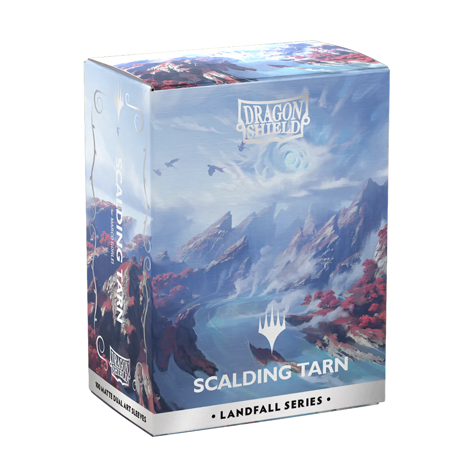 DRAGON SHIELD MAGIC THE GATHERING LANDFALL SERIES SCALDING TARN