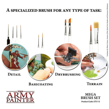 WARGAMES MEGA BRUSH SET