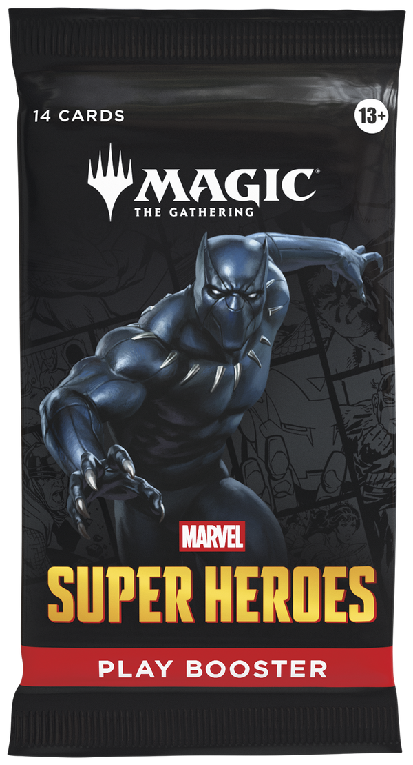 SLEEVED MTG MARVEL SUPER HEROES PLAY BOOSTER [2026-06-26]