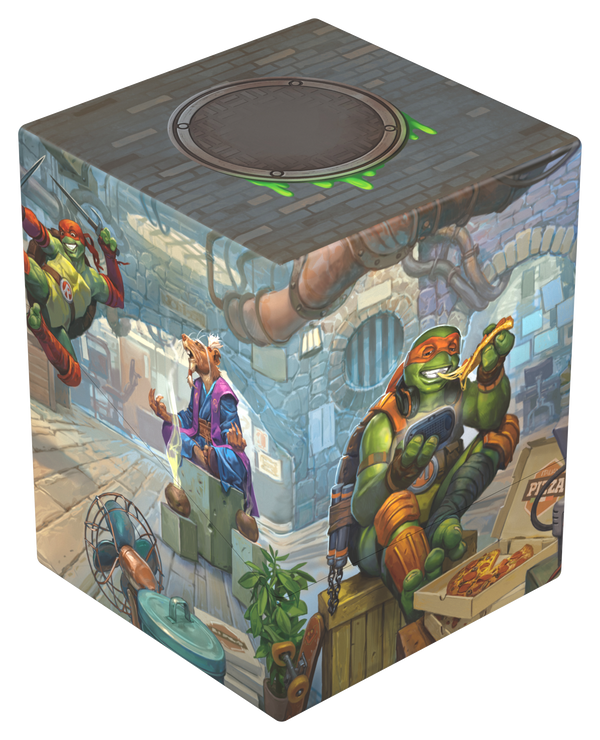 UG RTE DECK CASE BOULDER 100+ MTG TEENAGE MUTANT NINJA TURTLES - TURTLE LAIR