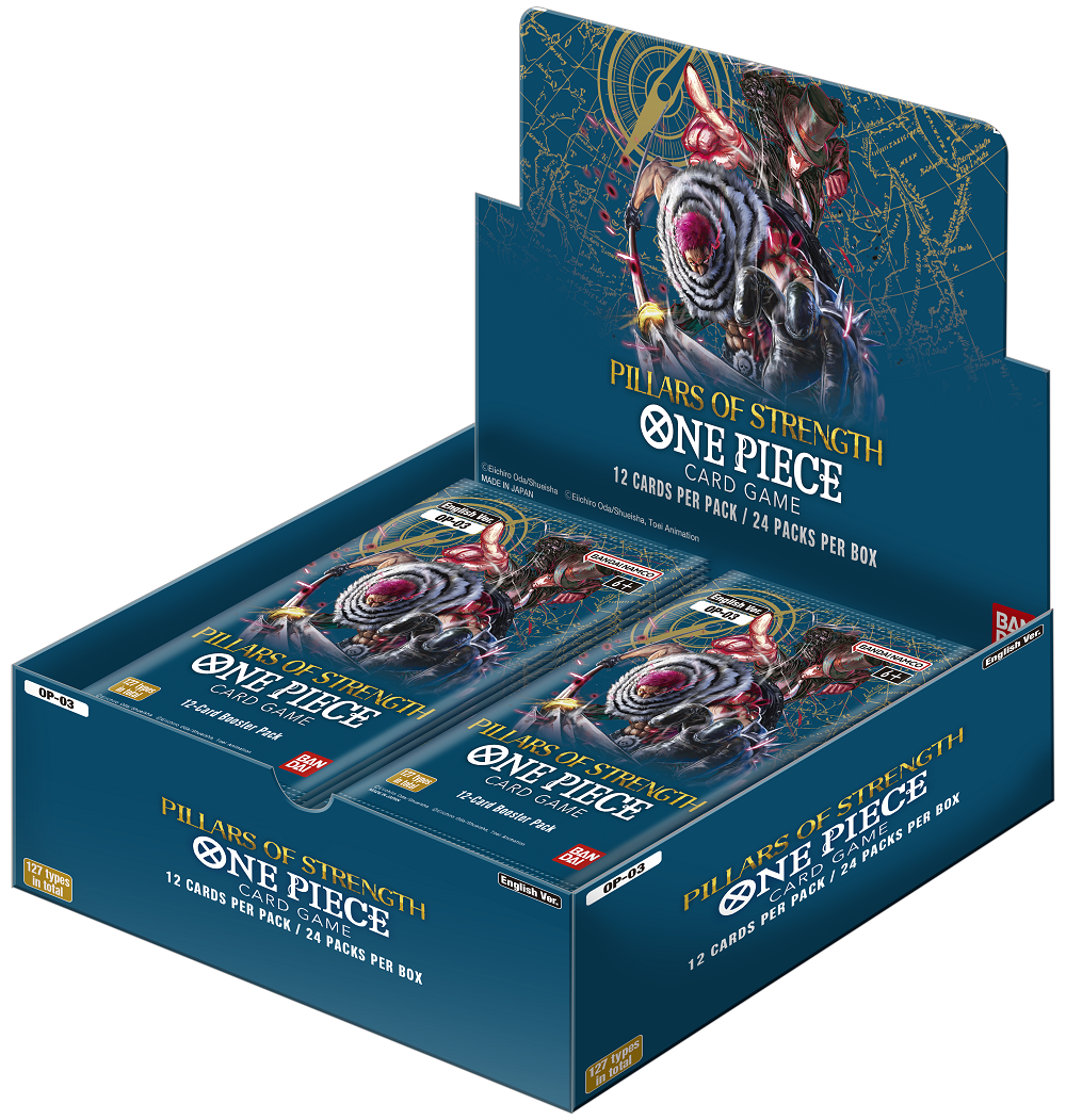 ONE PIECE CG OP-03 PILLARS OF STRENGTH BOOSTER BOX