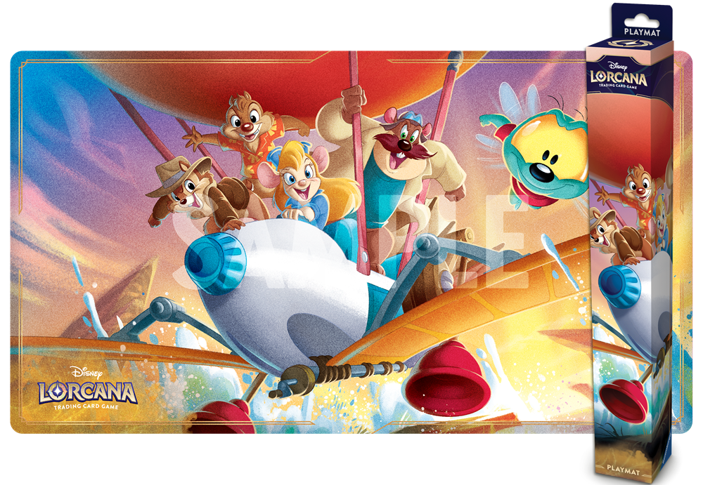 DISNEY LORCANA SET 8 PLAYMAT RESCUE RANGERS