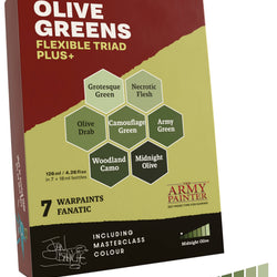 WARPAINTS: FANATIC FLEXIBLE TRIAD PLUS+ OLIVE GREENS