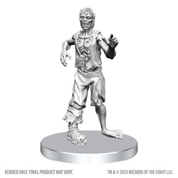 DND UNPAINTED MINIS WV28 CLASSIC VAMPIRE & CLASSIC ZOMBIE
