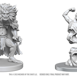 DND UNPAINTED MINIS WV28 CLASSIC WIGHT & CLASSIC WRAITH