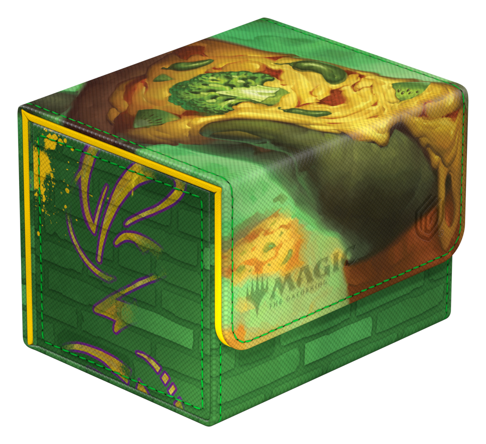 UG DECK CASE SIDEWINDER 100+ XENOSKIN MTG TEENAGE MUTANT NINJA TURTLES - FOREST