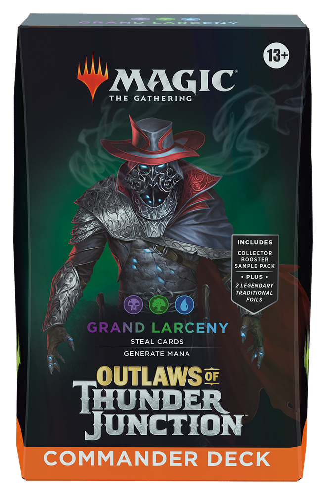 MTG OUTLAWS OF THUNDER JUNCTION COMMANDER DECK GRAND LARCENY