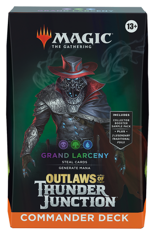 MTG OUTLAWS OF THUNDER JUNCTION COMMANDER DECK GRAND LARCENY