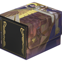 UG DECK CASE SIDEWINDER 100+ XENOSKIN MTG SECRETS OF STRIXHAVEN - WHITE MYTHIC 2 (ALT ART)