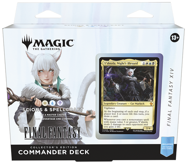 MTG Final Fantasy Booster Collector Commander Deck Scions & Spellcraft