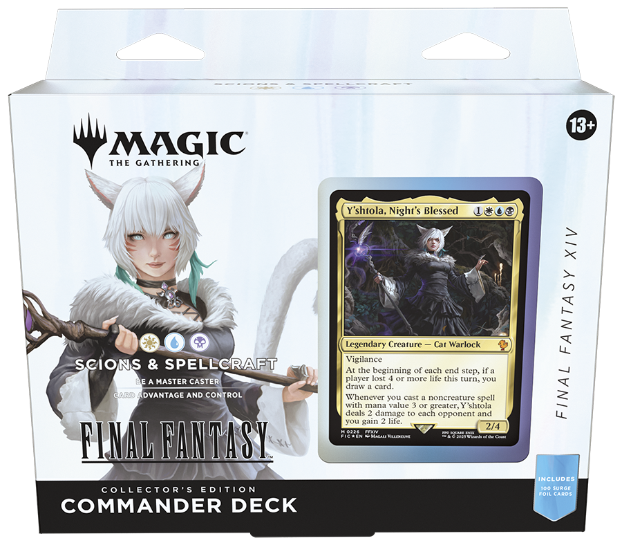 MTG Final Fantasy Booster Collector Commander Deck Scions & Spellcraft