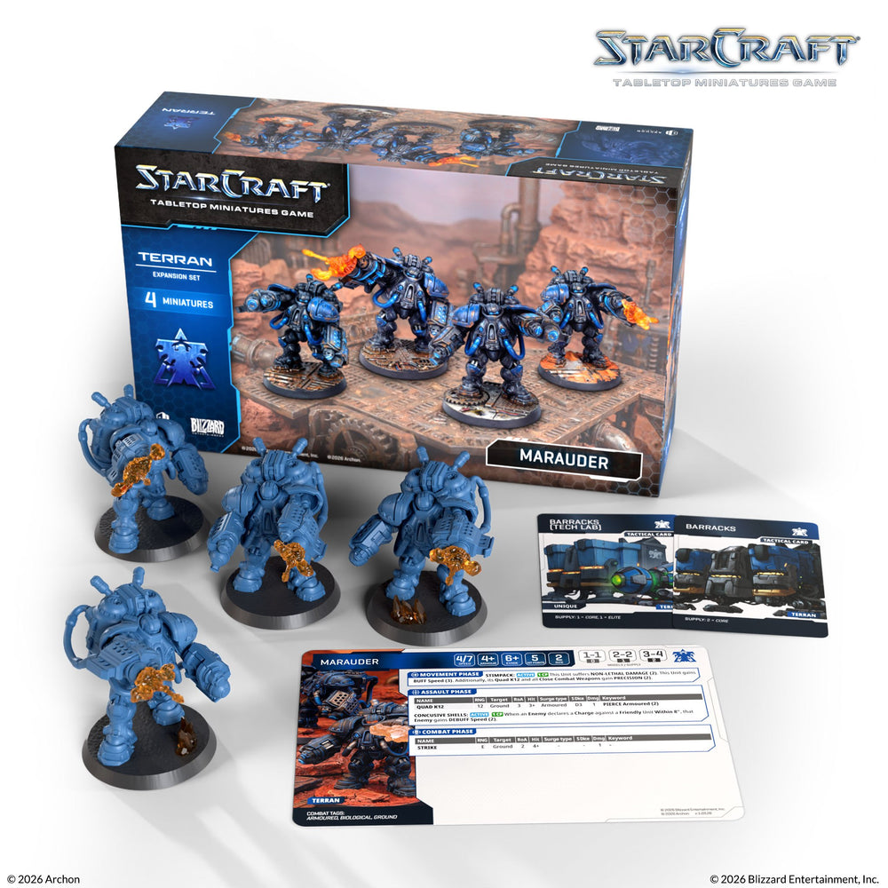 STARCRAFT TERRAN MARAUDER STARCRAFT [2026-05-30]