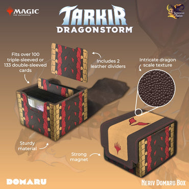 GATHERERS TAVERN MTG TARKIR DRAGONSTORM DOMARU BOX