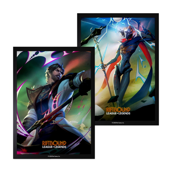RIFTBOUND LEAGUE OF LEGENDS TCG VENDETTA ART SLEEVES #2 100CT