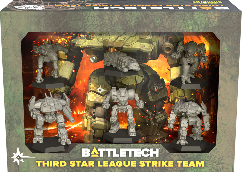 BATTLETECH THIRD STAR LEAGUE STRIKE TEAM
