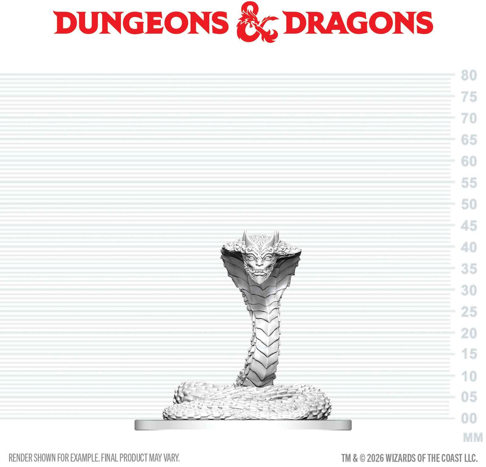 DND UNPAINTED MINIS WV29 GUARDIAN NAGA (36/72) [2026-08-15]
