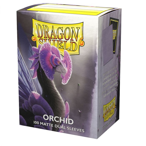 DRAGON SHIELD SLEEVES DUAL MATTE ORCHID 100CT