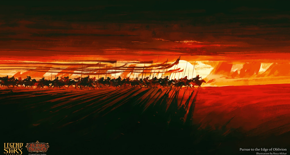 Flesh and Blood The Hunted Play Mat