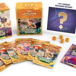 DISNEY LORCANA SET 12 WILDS UNKNOWN PRERELEASE PACK