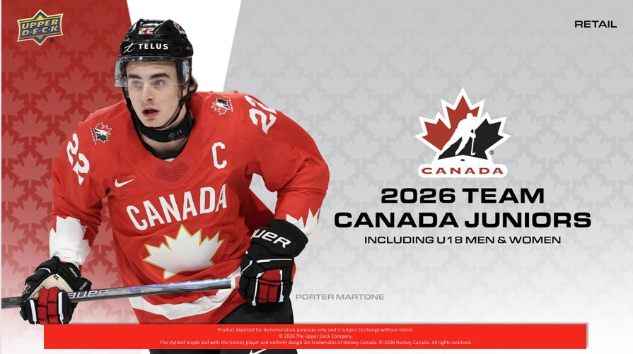 UD TEAM CANADA JUNIORS HOCKEY 2026 BLASTER [2026-08-15]