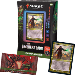MTG Brothers War Commander Deck Mishra's Burnished Banner